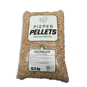 Houtpellets Piepers zak 12,5 kg