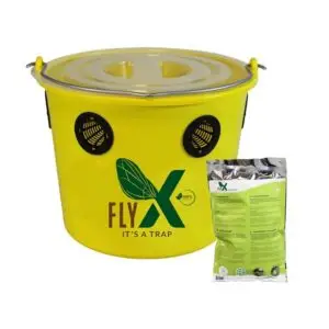 Vliegenemmer FlyX compleet incl. lokstof - 12 liter