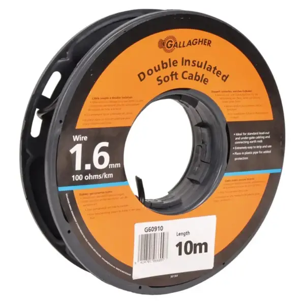 Gallagher - Kabel 1,6mm 10m 100 Ohm/km