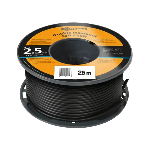 Gallagher - Kabel 2,5mm 25m 35 Ohm/km